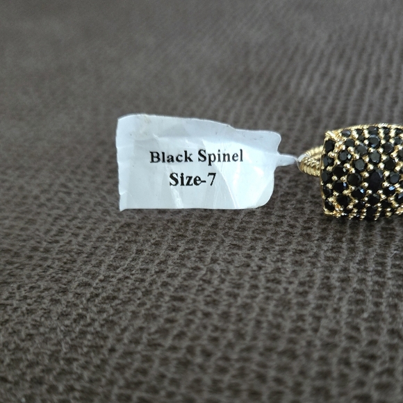 Hirajule Black🖤 Spinel Cushion Ring💍 - NWT - Picture 8 of 16